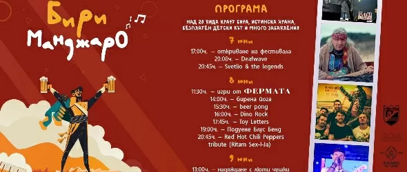 Пазарджик кани на БириМанджаро 2019