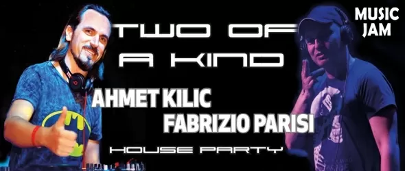 Ahmet Kilic и Fabrizio Parisi зад пулта в Music Jam:Two Оf А Кind