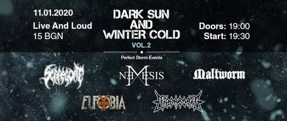 Фестивалът Dark Sun And Winter с второ издание: Perfect Storm