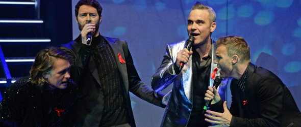 Robbie Williams се събира с бившите си колеги от Take That
