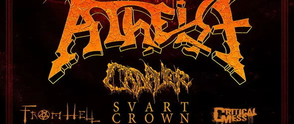COVID-19: Atheist, Cadaver, Svart Crown и From Hell у нас