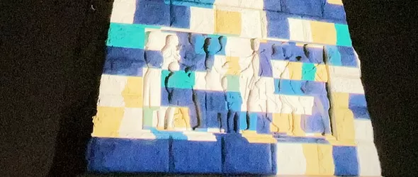 Видеомапинг и електронна музика съживиха Альоша