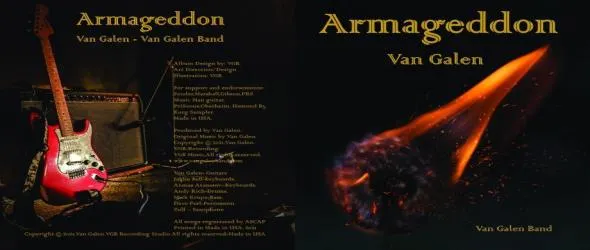 Трети солов изстрел от Van Galen! Световната премиера на албума "Armageddon" вече е факт