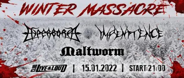 Winter Massacre с Hyperborea, Maltworm и Impenitence. По-тежко от живот по време на пандемия