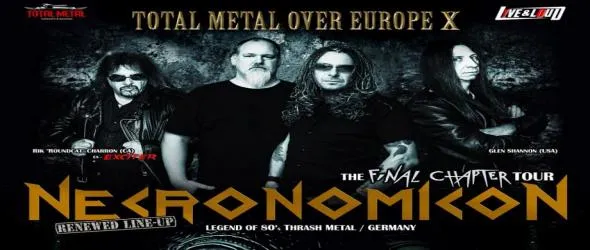 Necronomicon, 3000 AD и Stonecast ще леят метъл в София на 19 април