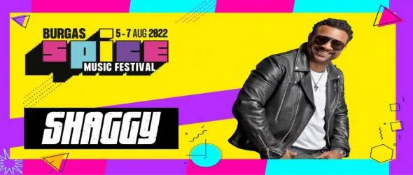 Shaggy се присъединява към Spice Music Festival 2022: Boombastic