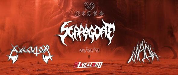 Scapegoat - 30 години на сцена. Axecutor и Клада се включват в шумния юбилеен концерт