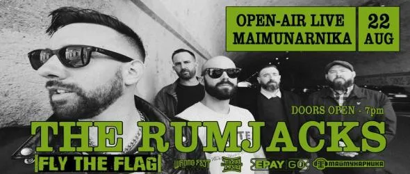 Fly The Flag се включва в лятната оупън-еър келтик пънк веселба с австралийците Тhe Rumjacks. Вижте график на концерта в "Маймунарника"