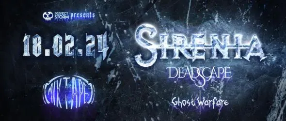 Sirenia ще леят готик метъл, а нашите Deadscape и Ghost Warfare ще се впишат в "перфектната буря"