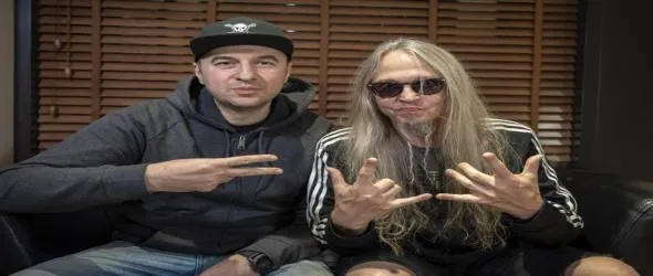 Peter Tagtgren (Pain) и New Model Army пред Васко Катинчаров