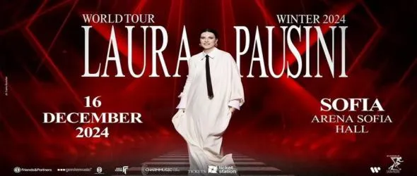 Италианската звезда Лаура Паузини с първи концерт в България