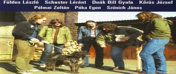 Плешивото куче приветства филма "Kopaszkutya" на режисьора Дьорд Сомяш и главните му герои Хобо Блус бенд