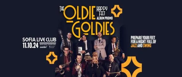 В ритъма на суинга с The Oldie Goldies. Формацията представя първия си албум "Happy Feet" на живо