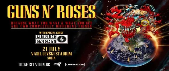 Дни до концерта на Guns N’ Roses на стадион "Васил Левски". Всичко важно, което трябва да знаете за максимално рок изживяване