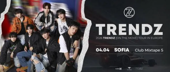 Концертът на к-поп звездите Trendz с новото им шоу е тази събота