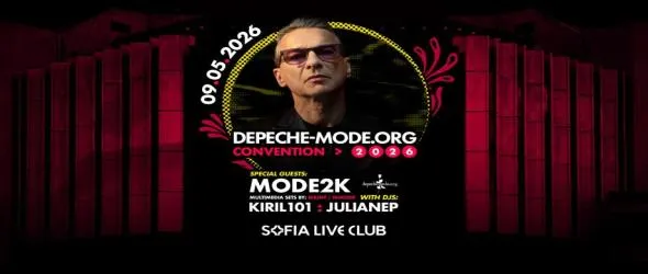 Феновете на Depeche Mode се събират в София за Depeche-Mode.org Convention 2026