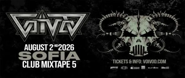 Voivod  – космическите архитекти на прогресивния траш метъл, идват в Mixtape 5