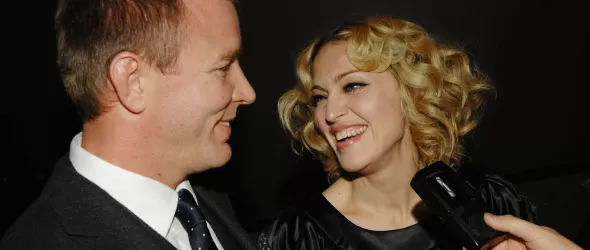 Мадона: Гай е циция! Гай: Тя е дърво между чаршафите!