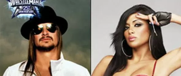 Кид Рок на ринга с Никол Шерзингър