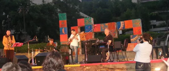 Ела при тати! Бийтбокс и фламенко на Джулай Джаз Смолян 2009