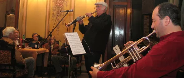 Джаз студио: Венци Благоев при Петър Парчето