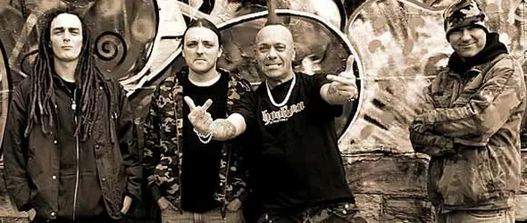 С Експлойтед преди концерта им в България