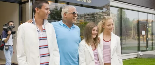 Азис на модно олимпийско дефиле с Polo Ralph Lauren