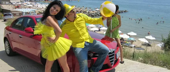 Устата с Алфа Ромео и две Жулиети на Сладоледено турне 2010