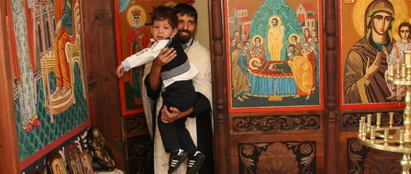 Искрен Пецов кръсти сина си