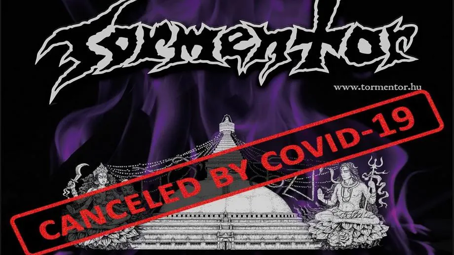 Концертът на Tormentor и Cult Of Fire се отменя