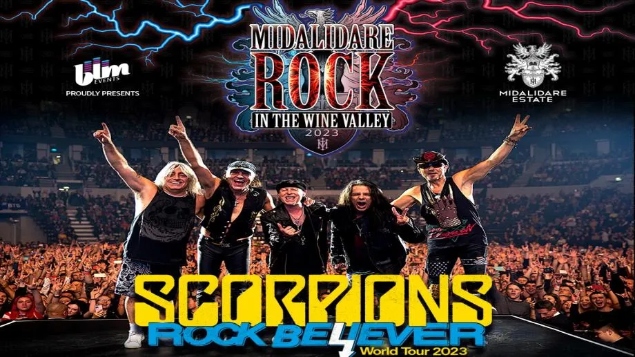 Scorpions първи хедлайнър на Midalidare Rock In The Wine Valley 2023