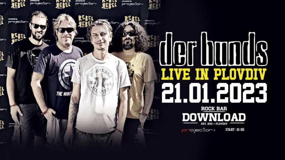 Der Hunds със самостоятелен концерт в Пловдив. Алтернативните софийски герои носят гръндж носталгията в рок бар Download