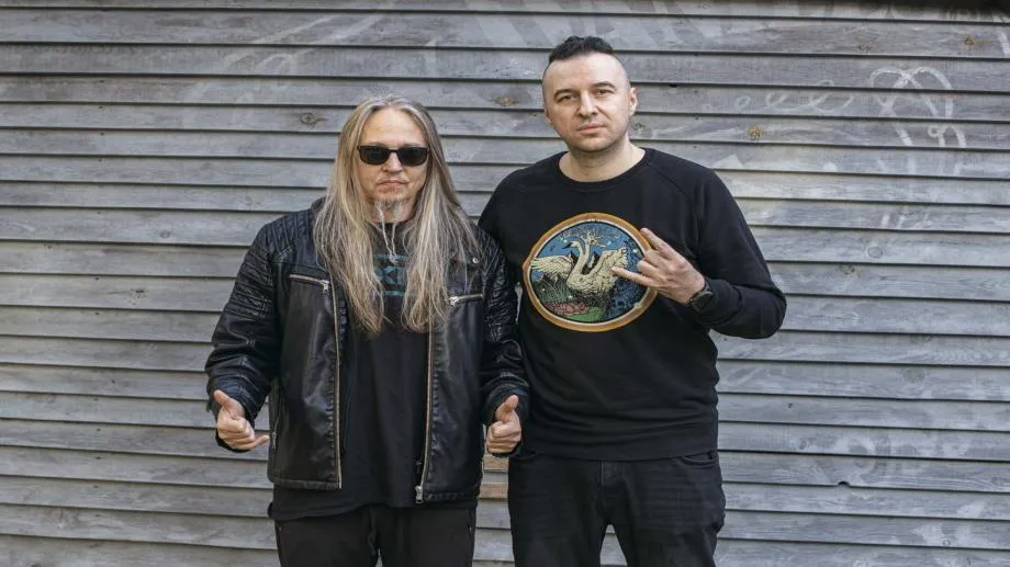 Peter Tagtgren (Hypocrisy) и Moonspell по "Фрактура"