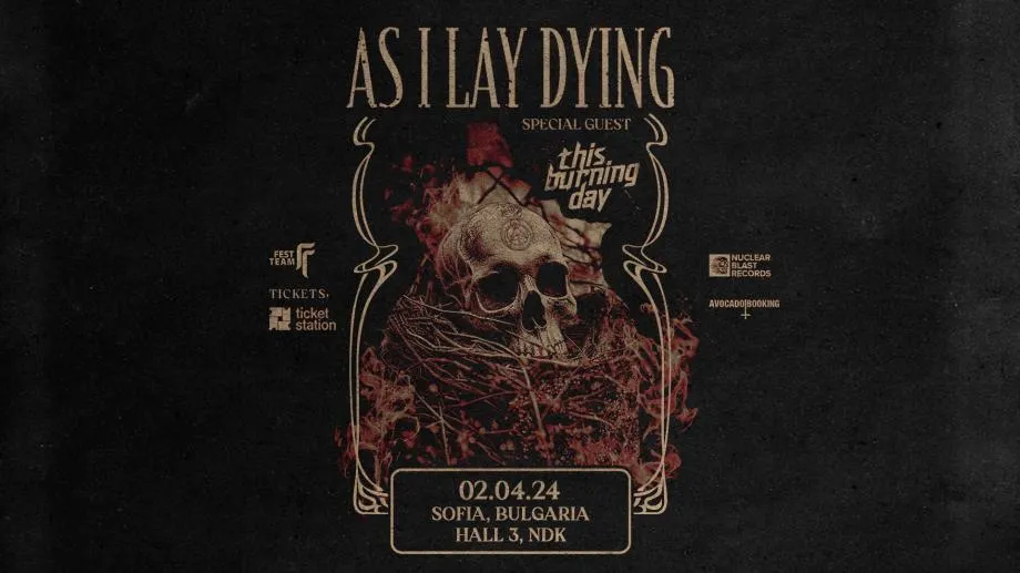 Метълкор лудост с As I Lay Dying и This Burning Day