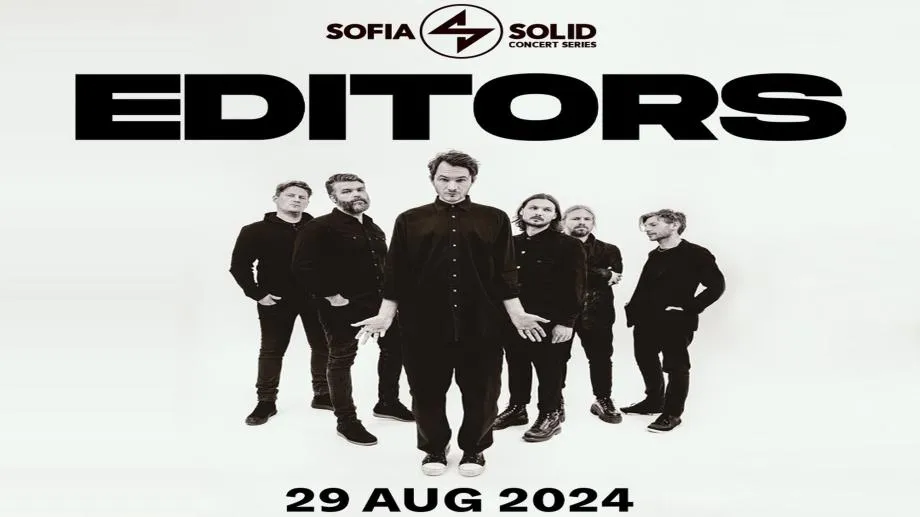 Editors ще свирят в София на 29 август