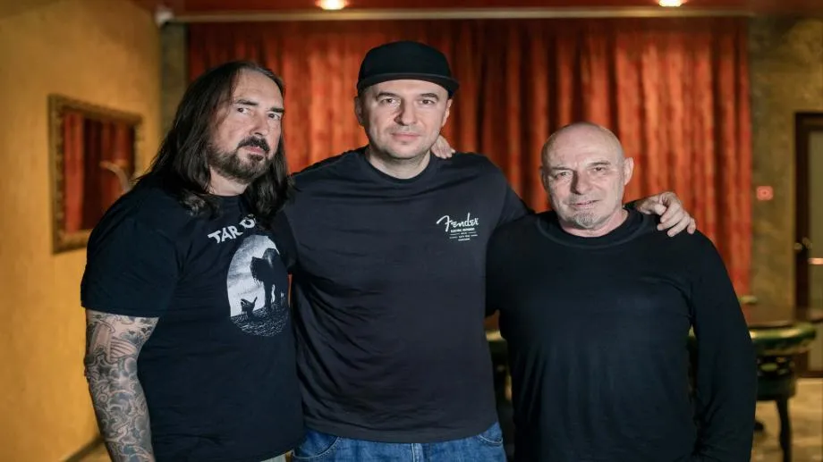 Born From Pain и Coroner пред Васко Катинчаров