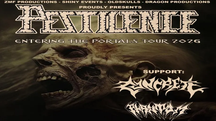 Pestilence с първо хедлайн шоу у нас